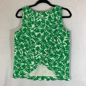 J Crew Scalloped-Hem Top Back NWT XS